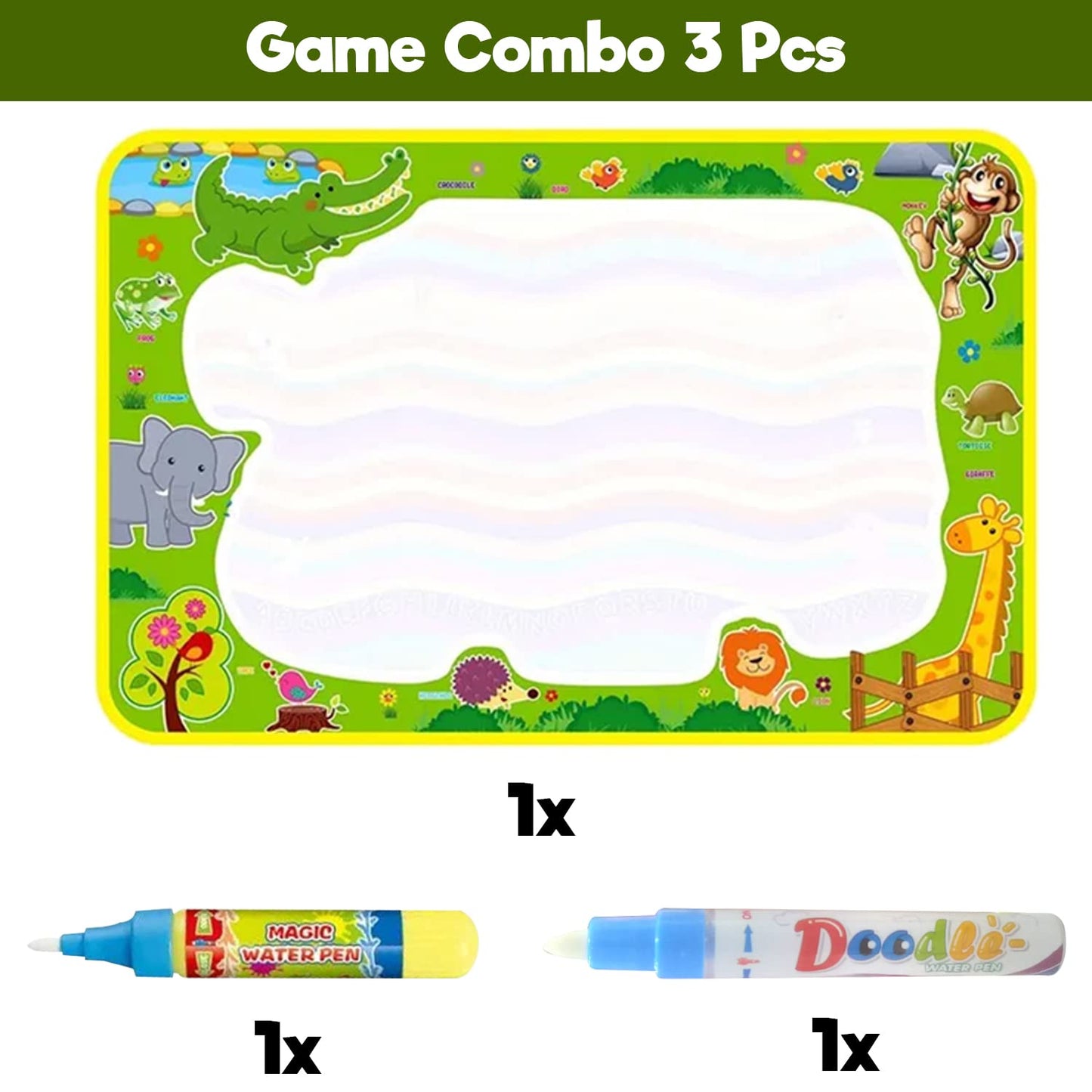 Reusable Water Doodle Mat (100×75cm)