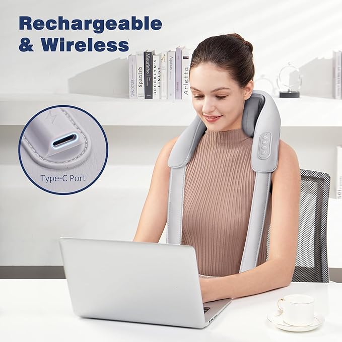 Neck and shoulder massager