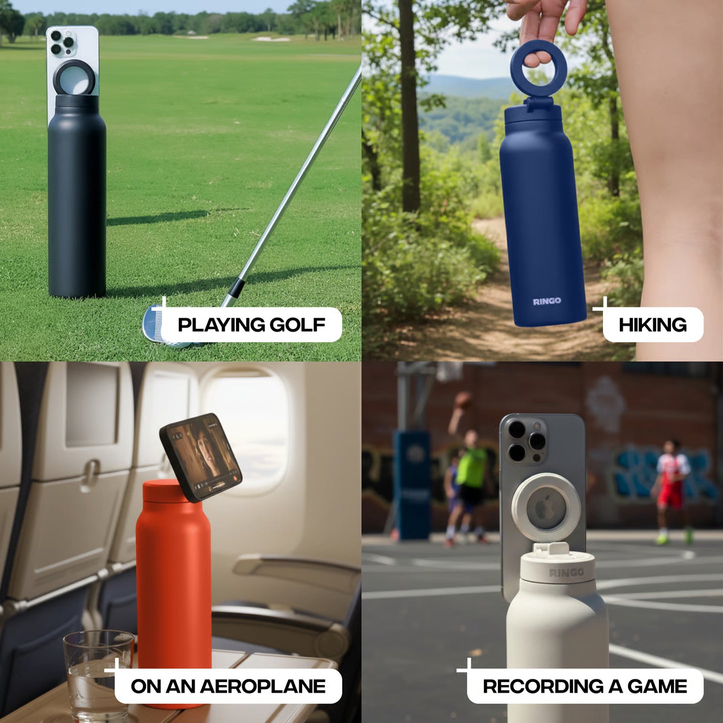 Magentic Phone Holder Bottle (750ml)
