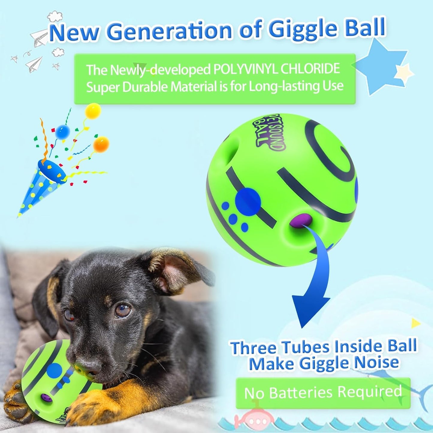 Sound Ball for Dogs and Puppies