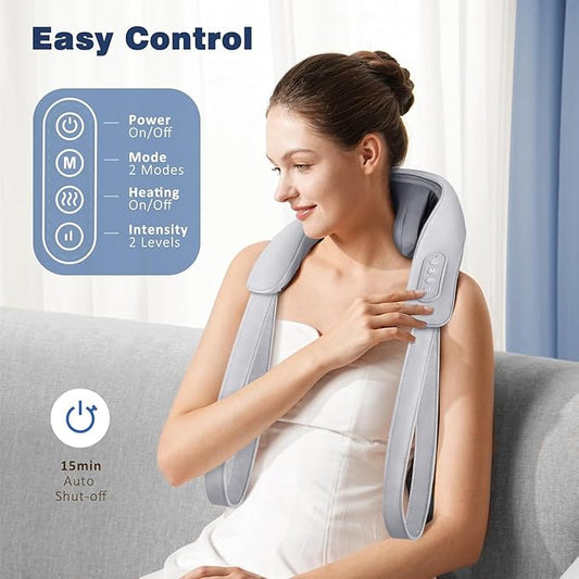 Neck and shoulder massager