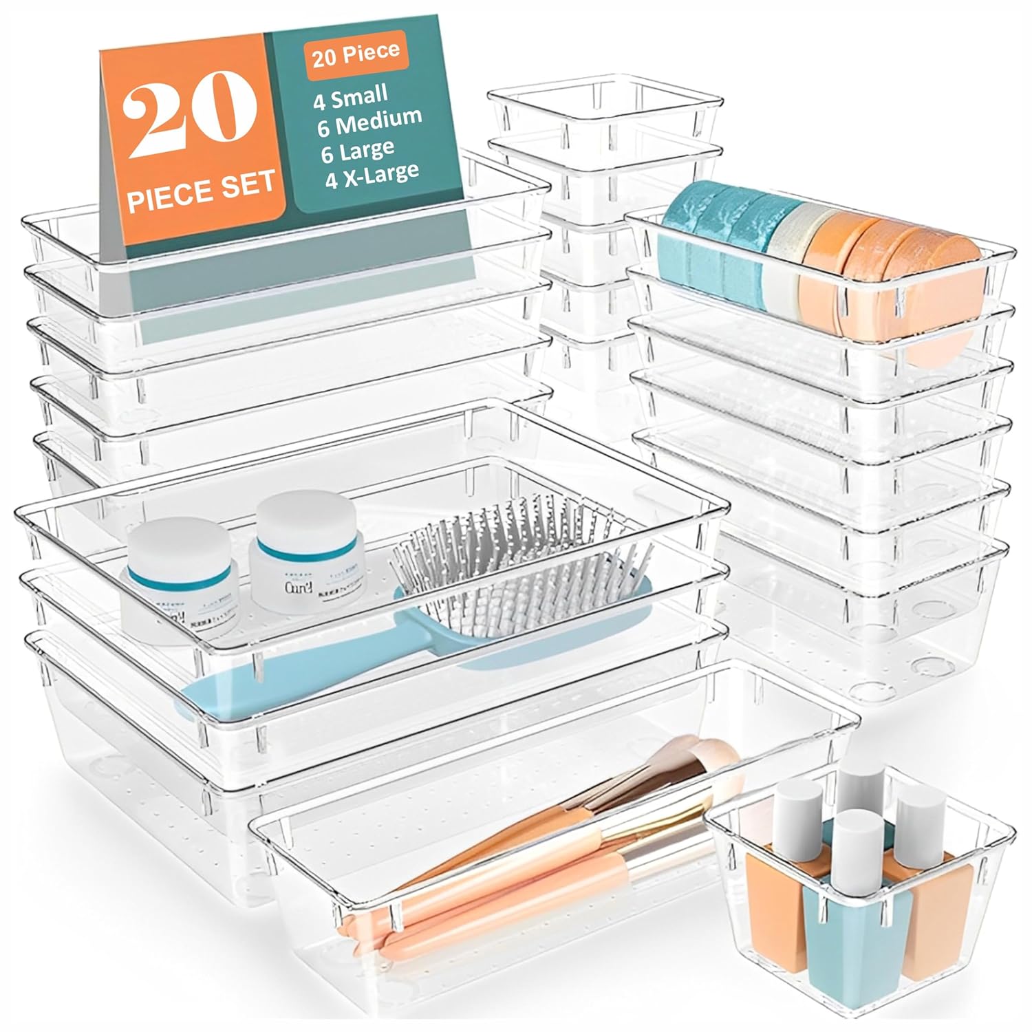 Drawer Organiser (Dressing Table/Kitchen/Bedroom/Office)