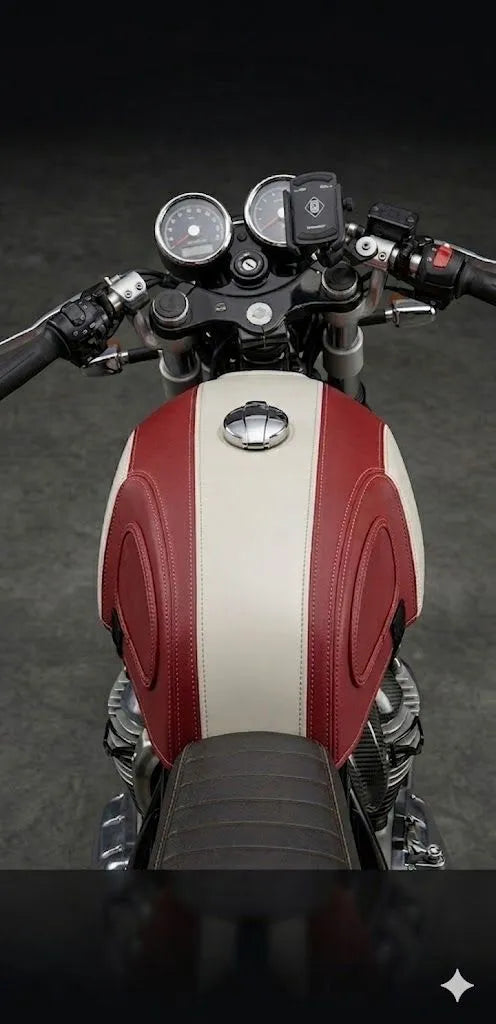 Continental GT 650 Handcrafted Leather Tank Skin