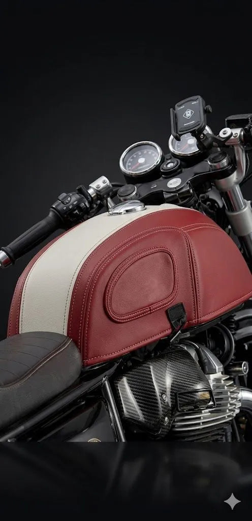 Continental GT 650 Handcrafted Leather Tank Skin